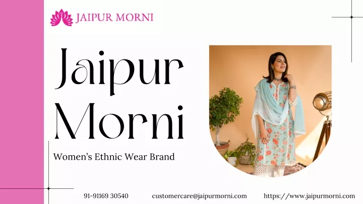 jaipur morni women s ethnic wear brand