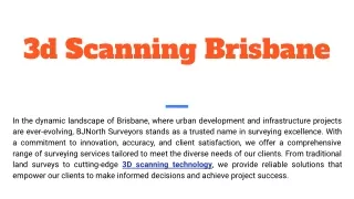 3d scanning brisbane