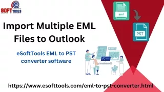 import multiple eml files to outlook