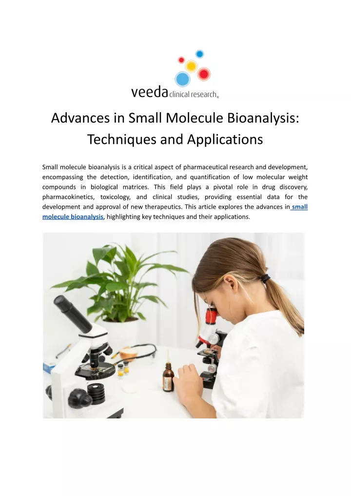 advances in small molecule bioanalysis techniques