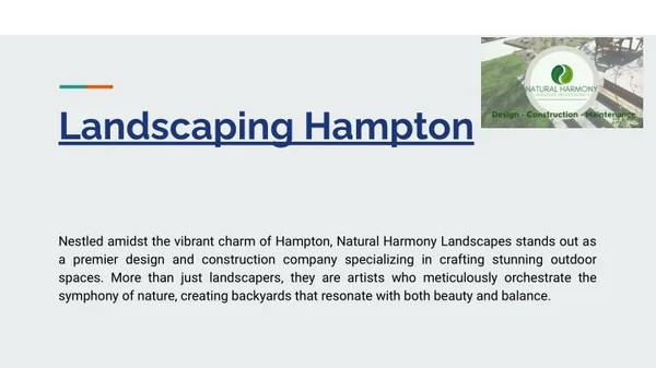 Landscaping Hampton