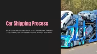 car shipping process