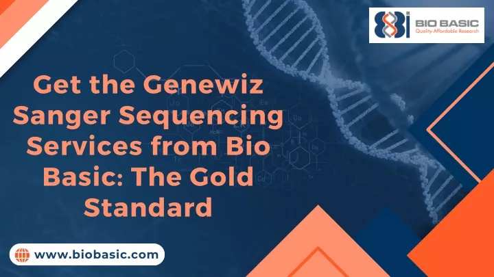 get the genewiz sanger sequencing services from