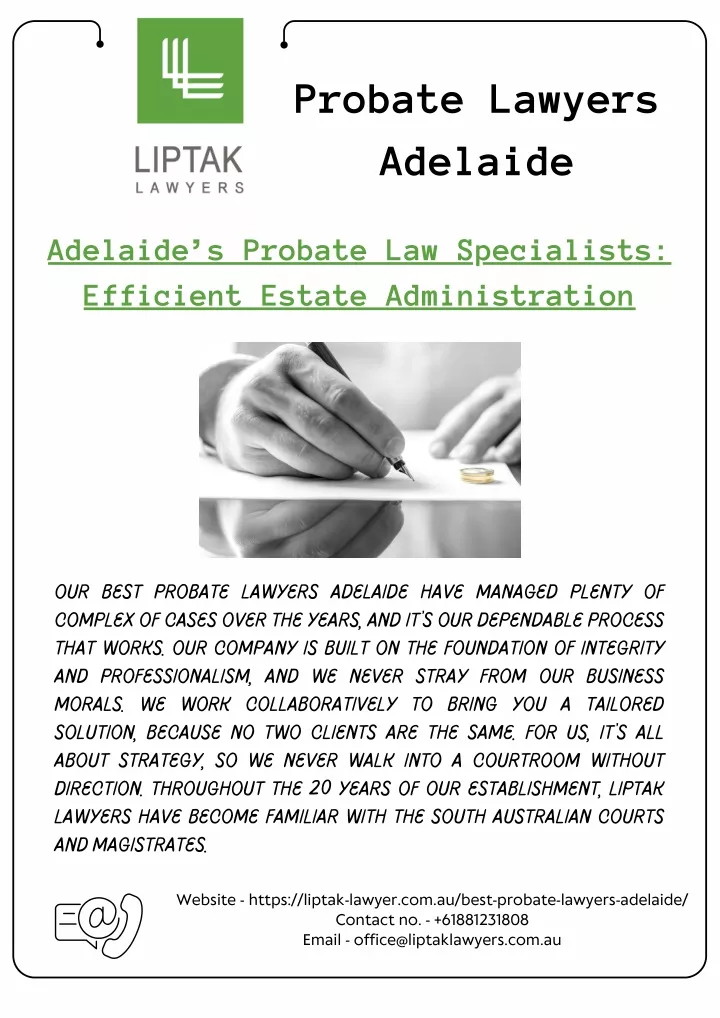 probate lawyers adelaide