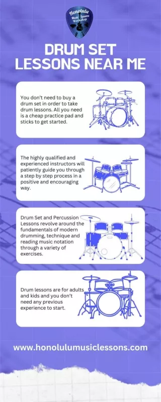 Drum Set Lessons Near Me