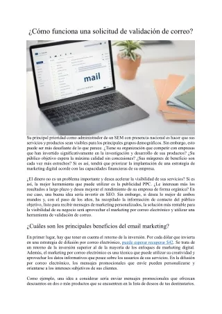 c mo funciona una solicitud de validaci