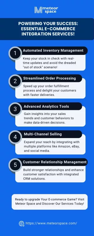 Powering Your Success: Essential E-commerce Integration Services!