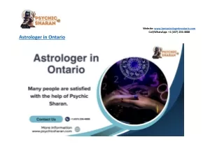Best Astrologer in Ontario