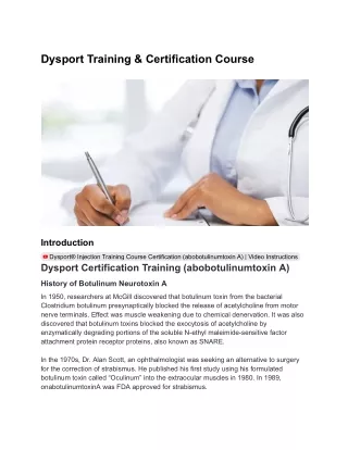 Best Botox and Dermal Filler Training and Certification in Cincinnati