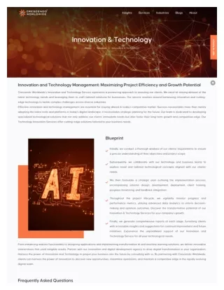 Technology and Innovation Solutions