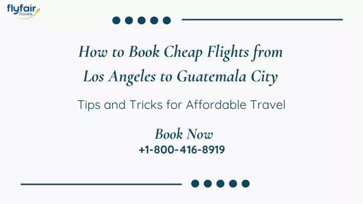 how to book cheap flights from los angeles