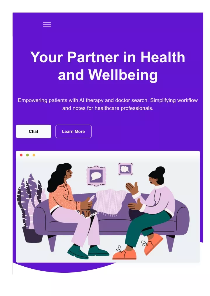 your partner in health and wellbeing