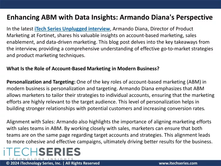 enhancing abm with data insights armando diana