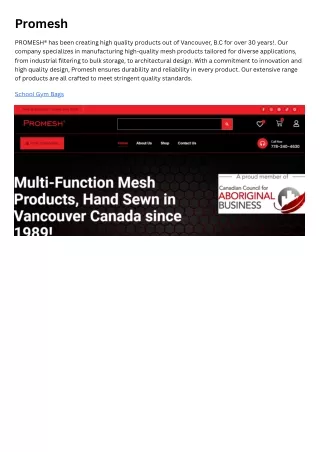 promesh