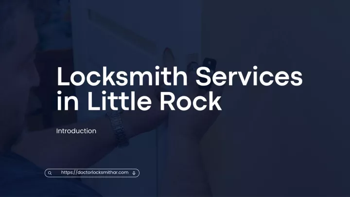 locksmith services in little rock