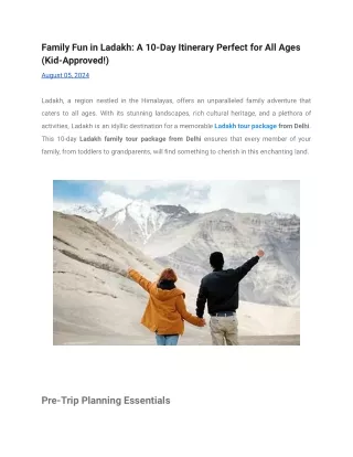 Family Fun in Ladakh_ A 10-Day Itinerary Perfect for All Ages (Kid-Approved