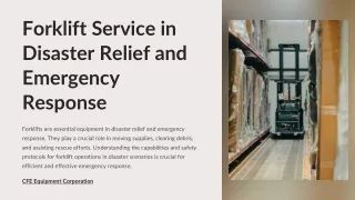 Forklift-Service-in-Disaster-Relief-and-Emergency-Response