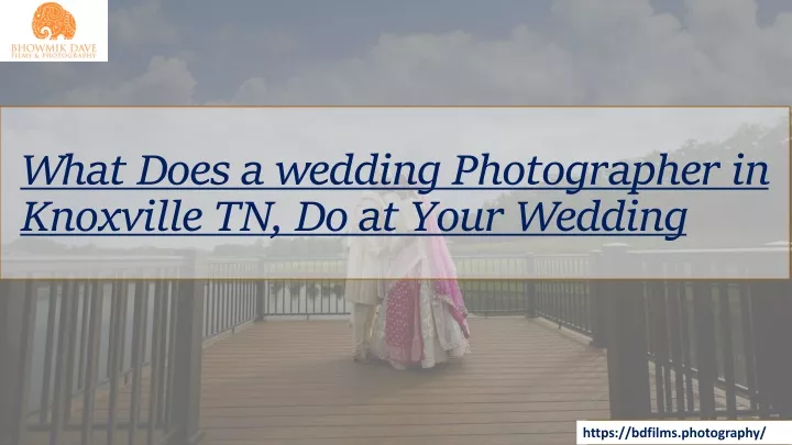 what does a wedding photographer in knoxville tn do at your wedding