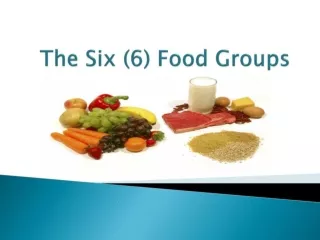 food groups ppt