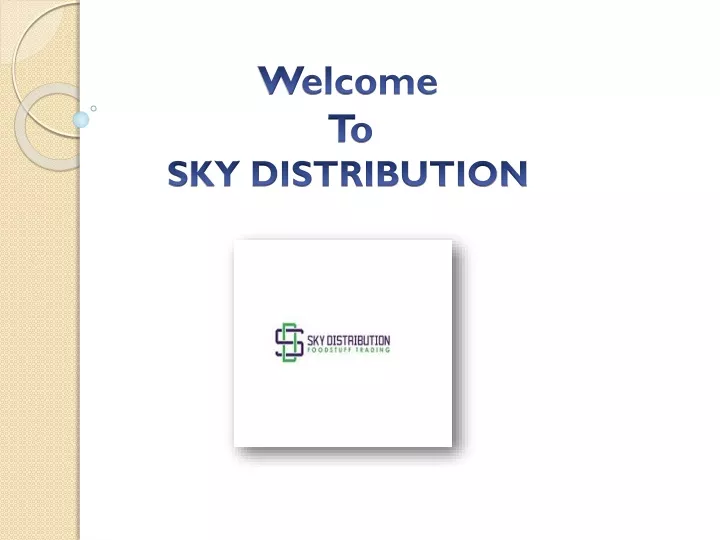 welcome to sky distribution