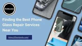 Finding the Best Phone Glass Repair Services Near You