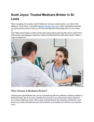 Scott Joyce_ Trusted Medicare Broker in St. Louis