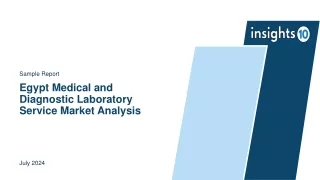 Egypt Medical and Diagnostic Laboratory Service Market