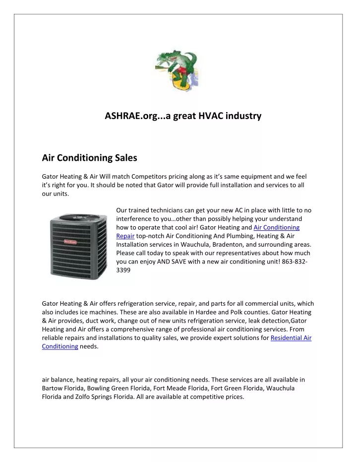 ashrae org a great hvac industry