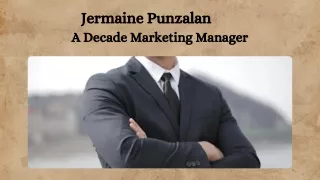 Jermaine Punzalan -A Decade Marketing Manager