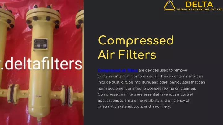 compressed air filters