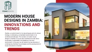 house designs in Zambia