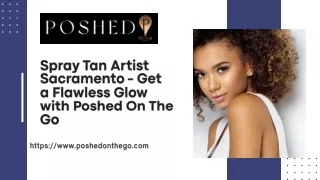 spray tan artist sacramento get a flawless glow
