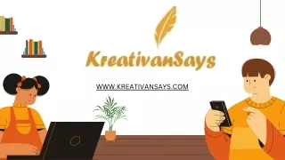 www kreativansays com