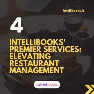 Intellibooks Premier Services Elevating Restaurant Management