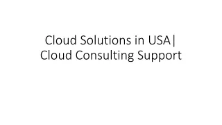 Cloud computing services in USA | Cloud Services