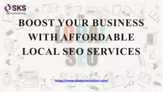 boost your business with affordable local