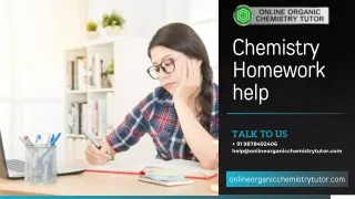 chemistry homework help