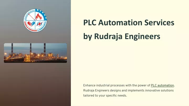 plc automation services by rudraja engineers