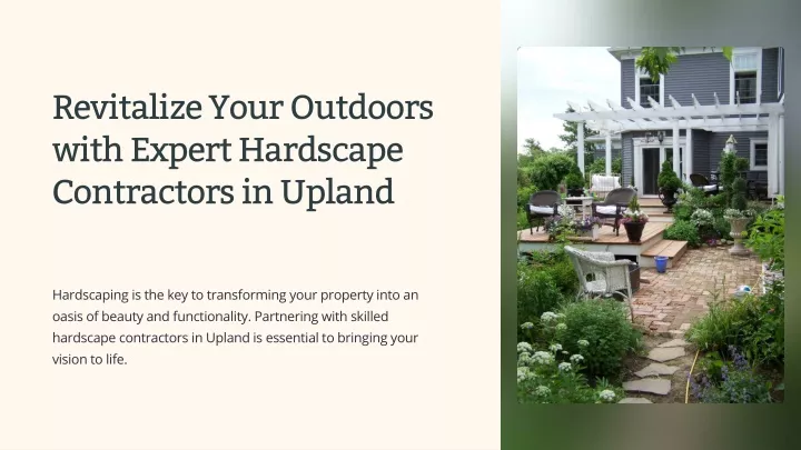 revitalize your outdoors with expert hardscape