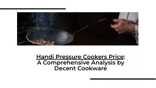 handi pressure cookers price a comprehensive
