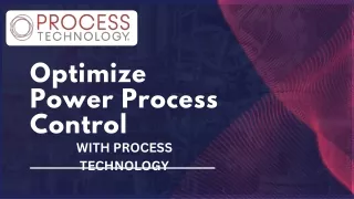 optimize power process control