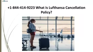 1-844-414-9223 Can I get a full refund from Lufthansa?