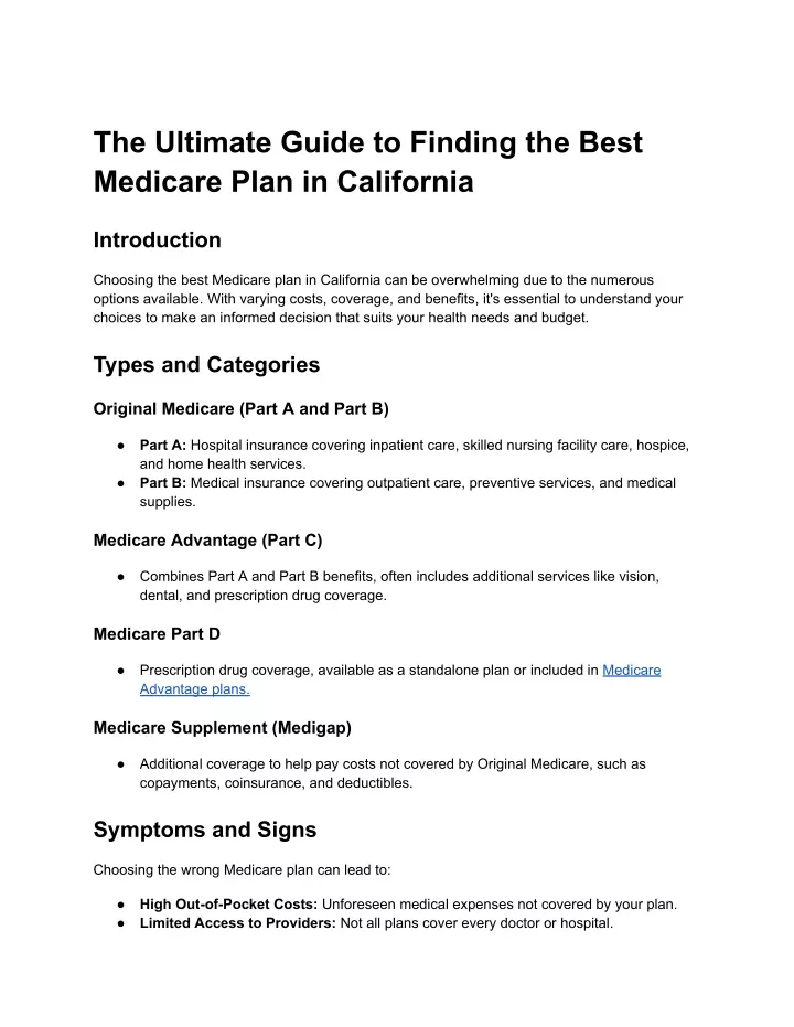 the ultimate guide to finding the best medicare