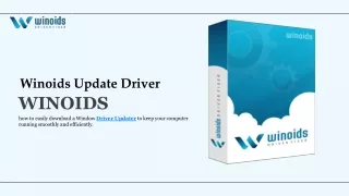 Winoids Driver Update Software Download How To Update Window Drivers