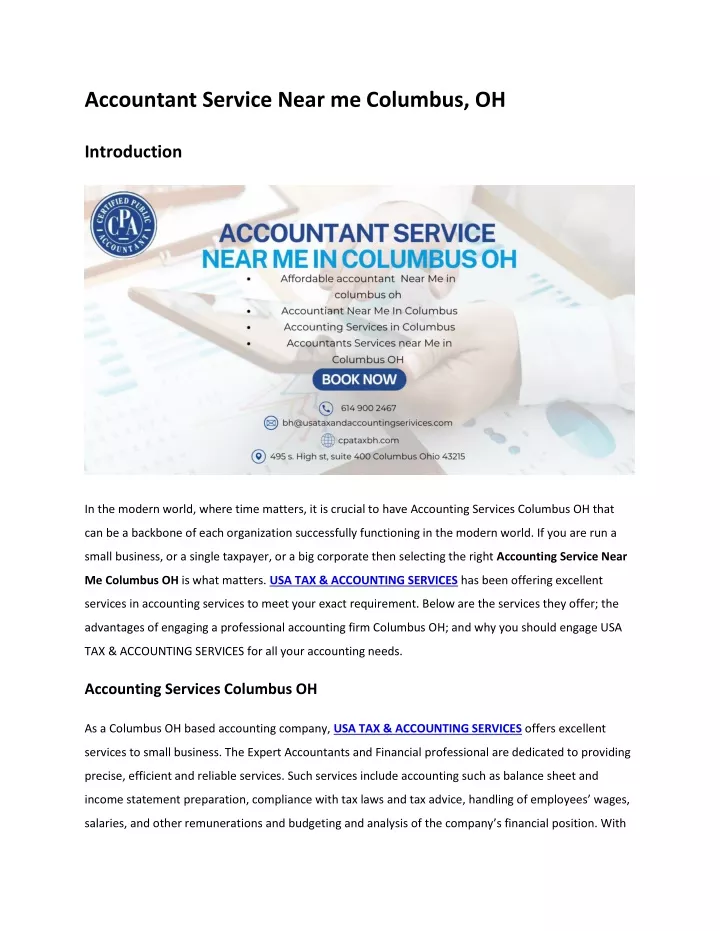 accountant service near me columbus oh