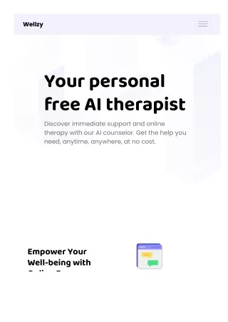 AI therapy