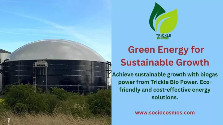 green energy for sustainable growth achieve