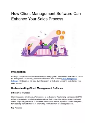 how client management software can enhance your