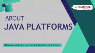 About Java Platforms