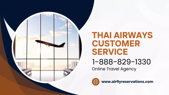 thai airways customer service 1 888 829 1330